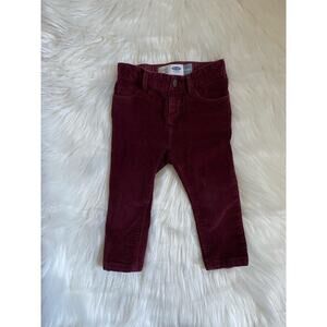 Old Navy 18-24m Purple Corduroy Skinny Pants
